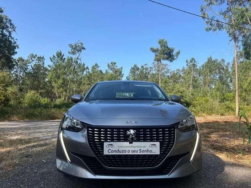 Cinzento prata metalizado Usado 2021 Peugeot 208 Active Citadino | € 12.750 (Preço justo) - Imagem 1/4