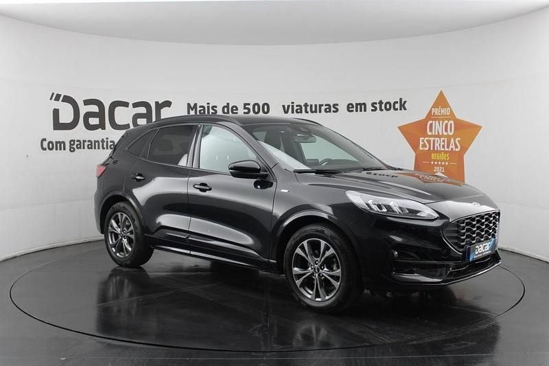 Preto Usado 2022 Ford Kuga ST-Line SUV | € 21.899 (Preço justo) - Imagem 1/4