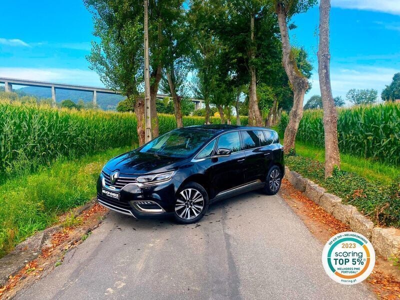 Preto Usado 2015 Renault Espace Initiale Paris Monovolume | € 18.990 (Preço justo) - Imagem 1/3