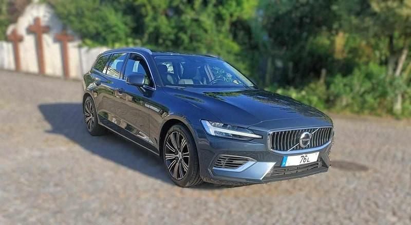 Azul Usado 2019 Volvo V60 Carrinha | € 25.500 (Preço justo) - Imagem 1/4