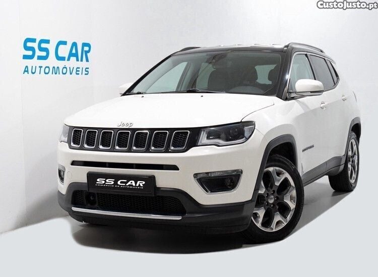 Branco Usado 2019 Jeep Compass Limited SUV | € 17.490 (Preço justo) - Imagem 1/1