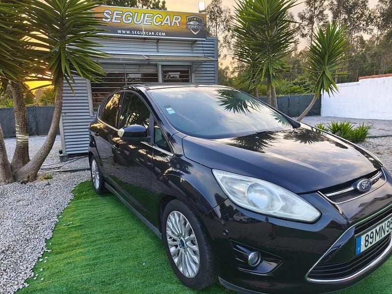 Preto Usado 2011 Ford C-MAX Titanium Monovolume | € 8.500 - Imagem 1/4