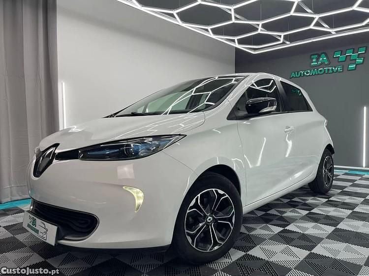 Branco Usado 2018 Renault Zoe Life Citadino | € 9.499 (Preço justo) - Imagem 1/1