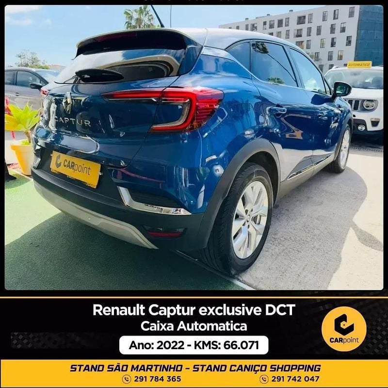 Usado Renault Captur 140 HP (102 kW) 2022 Azul SUV