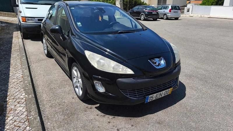 Preto Usado 2007 Peugeot 308 Citadino | € 3.000 (Preço justo) - Imagem 1/4