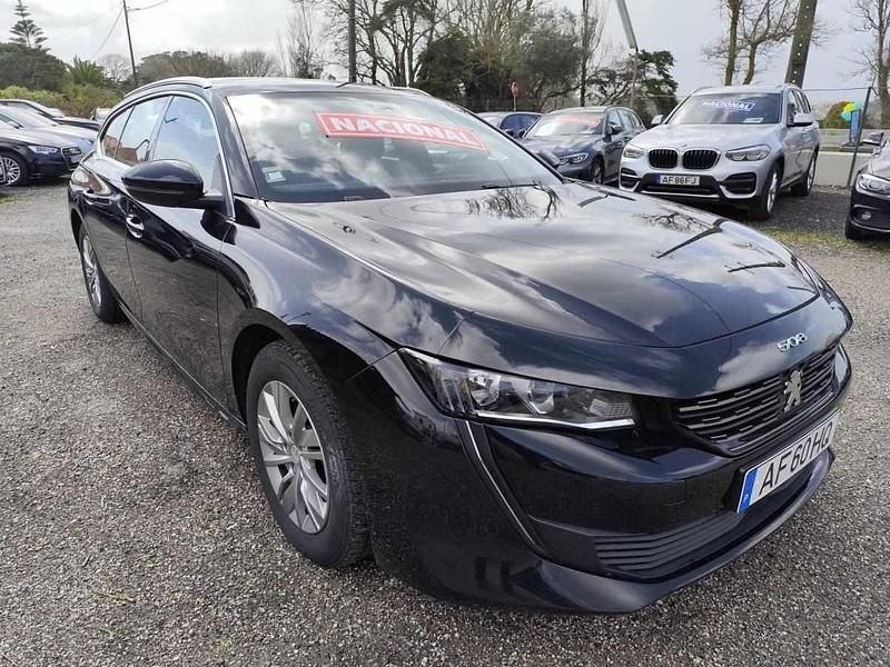 Preto Usado 2021 Peugeot 508 SW Carrinha | € 16.900 (Bom preço) - Imagem 1/4