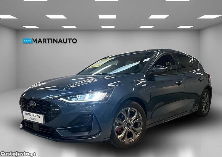 Usado Ford Focus ST-Line 125 HP (91 kW) 2022 Azul Citadino