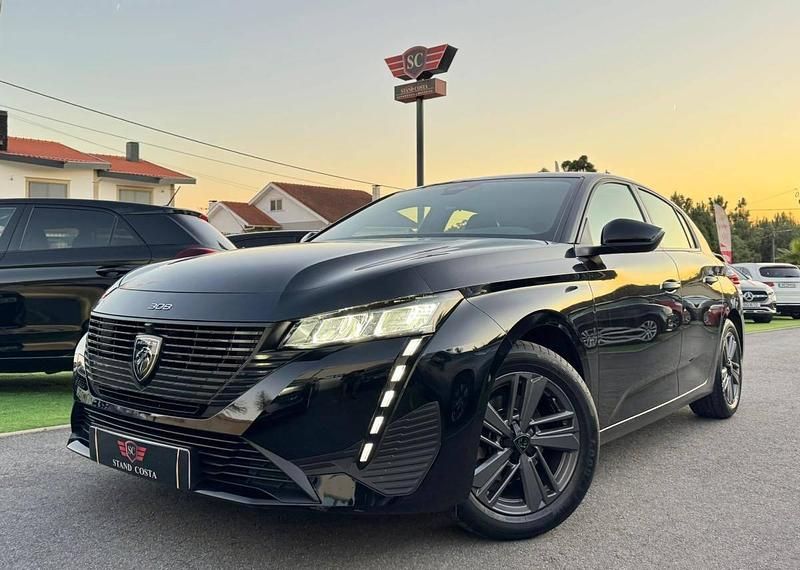 Preto Usado 2022 Peugeot 308 Allure | € 18.800 (Bom preço) - Imagem 1/4