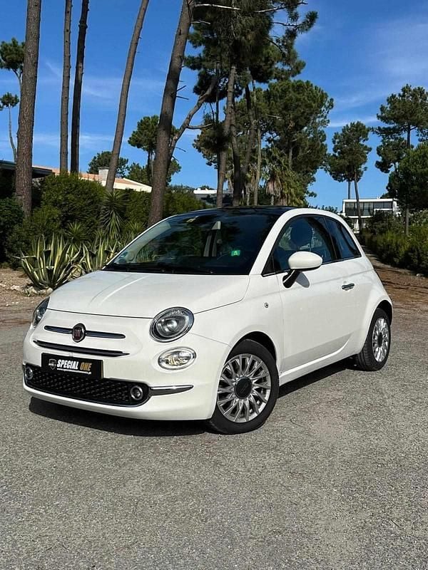 Branco Usado 2018 Fiat 500 Lounge Citadino | € 12.800 (Preço justo) - Imagem 1/4