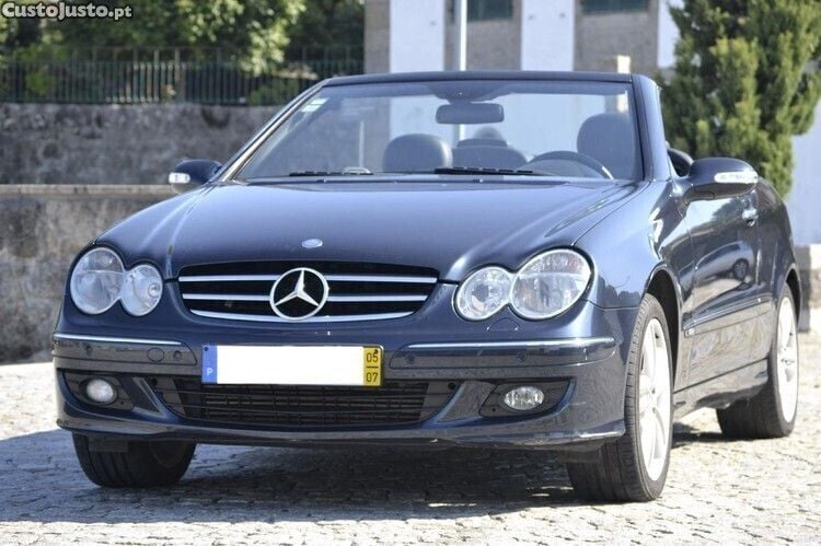 Usado Mercedes CLK200 Avantgarde 165 HP (121 kW) 2005 Preto Coupé