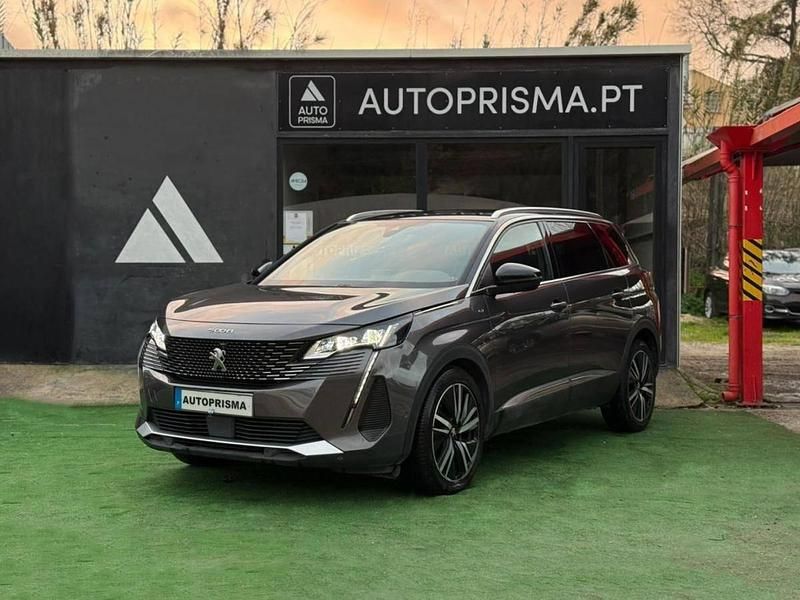 Cinza Usado 2021 Peugeot 5008 GT-line SUV | € 24.990 (Preço justo) - Imagem 1/4