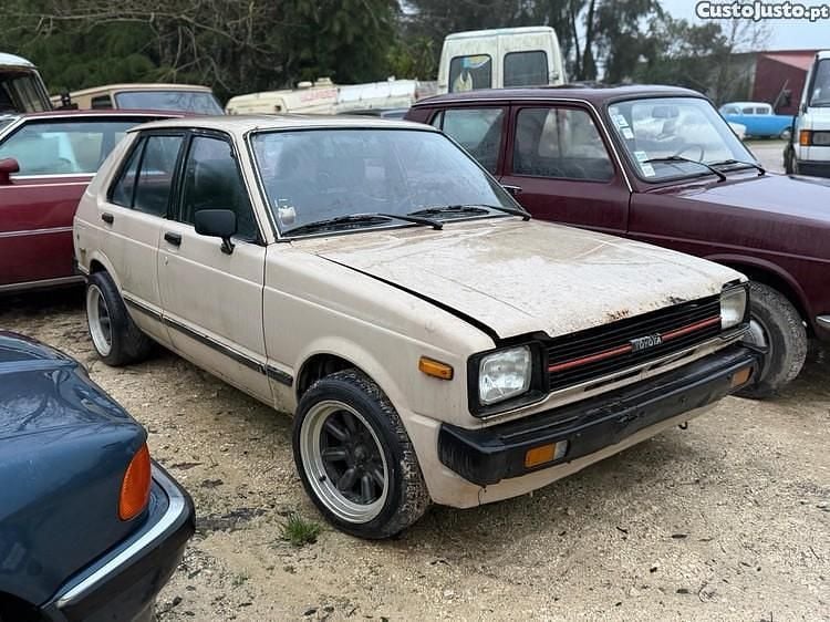 Usado Toyota Starlet 130 HP (95 kW) 1986 Branco Citadino