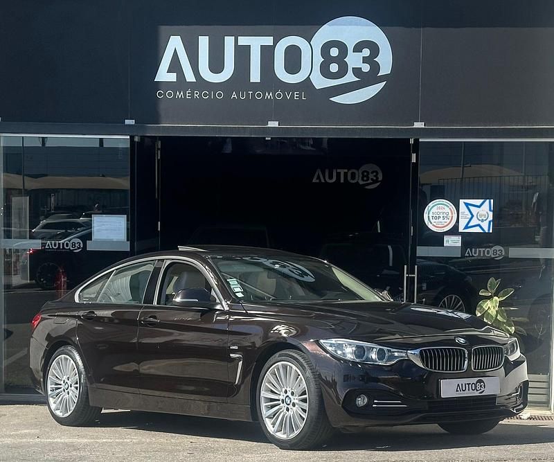 Castanho Usado 2015 BMW 420 Gran Coupé Luxury Line Coupé | € 19.990 (Preço elevado) - Imagem 1/1