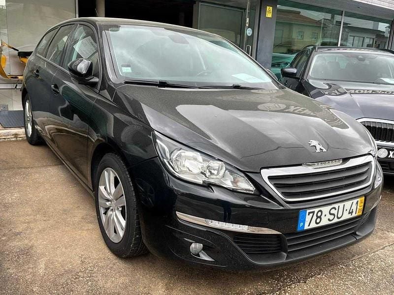 Usado Peugeot 308 SW 120 HP (88 kW) 2014 Preto Carrinha
