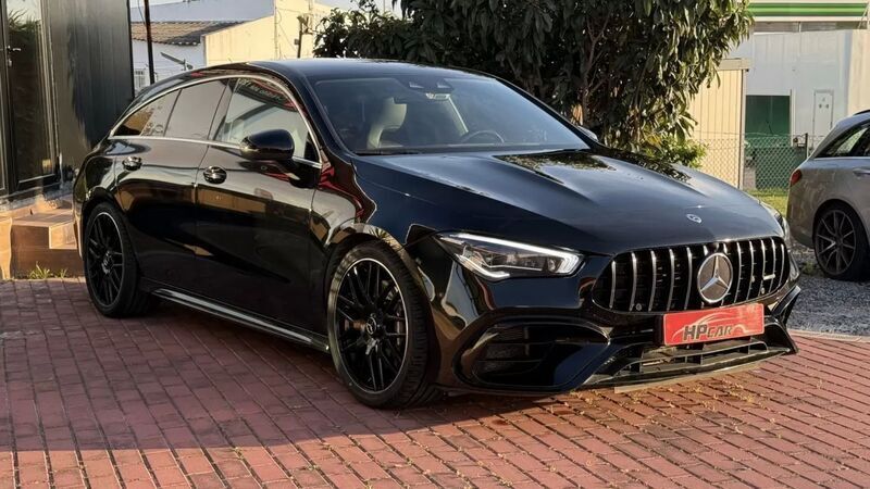 Preto Usado 2021 Mercedes CLA45 AMG Shooting Brake AMG Carrinha | € 49.990 - Imagem 1/4