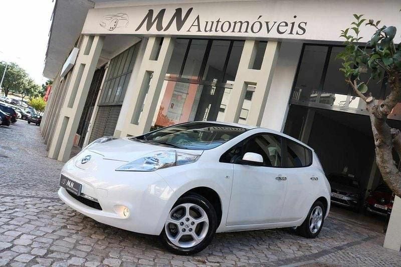 Branco Usado 2017 Nissan Leaf Tekna Citadino | € 11.990 (Bom preço) - Imagem 1/4