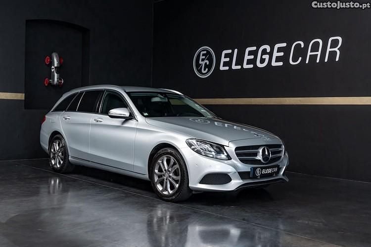 Cinza Usado 2016 Mercedes C200 Avantgarde Carrinha | € 16.990 (Super Preço) - Imagem 1/1