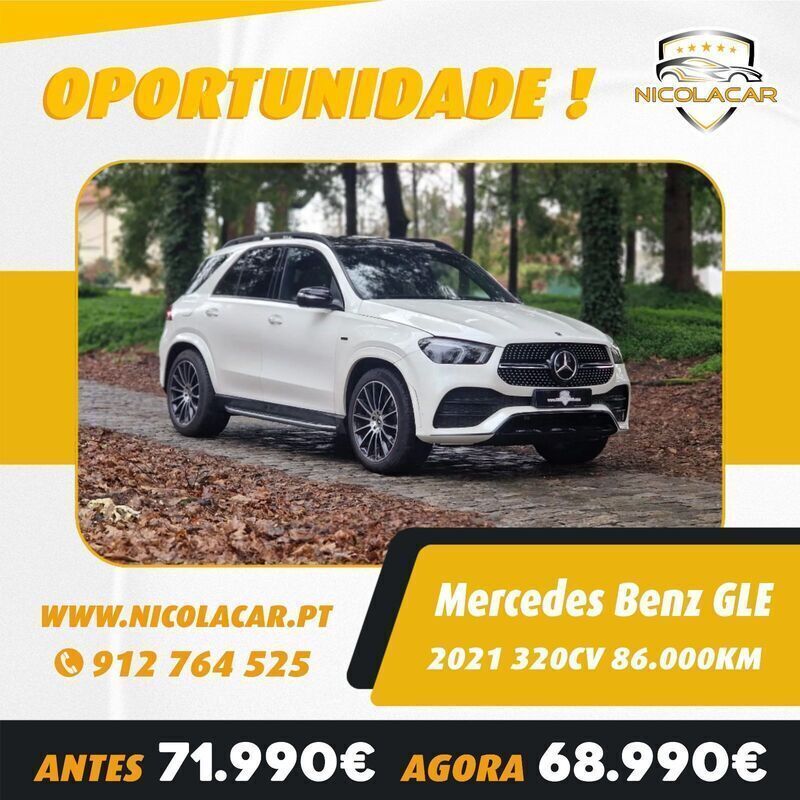 Branco Usado 2021 Mercedes GLE350 SUV | € 68.990 (Preço elevado) - Imagem 1/4