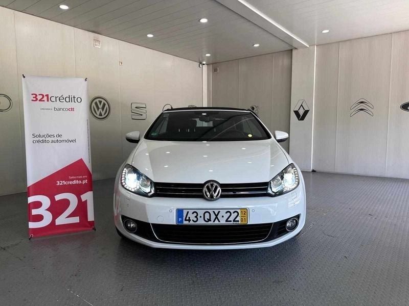 Branco Usado 2012 VW Golf Cabriolet Cabrios | € 18.900 - Imagem 1/4