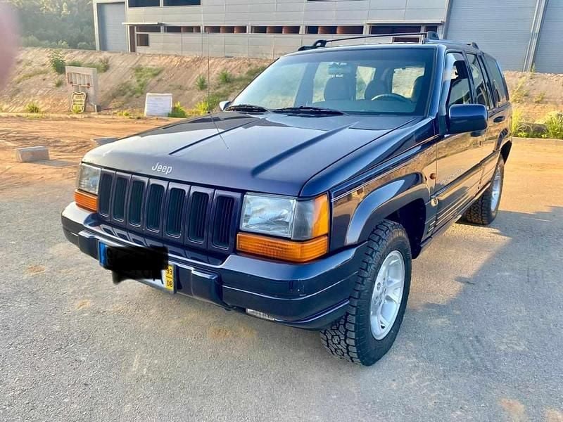 Azul Usado 1999 Jeep Grand Cherokee SUV | € 7.990 - Imagem 1/4