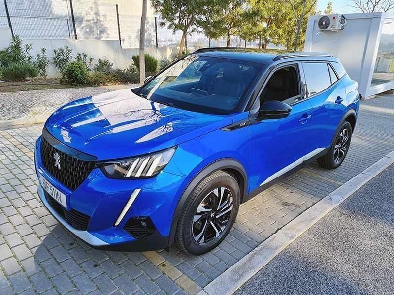 Azul Usado 2021 Peugeot 2008 SUV | € 23.500 (Preço justo) - Imagem 1/4