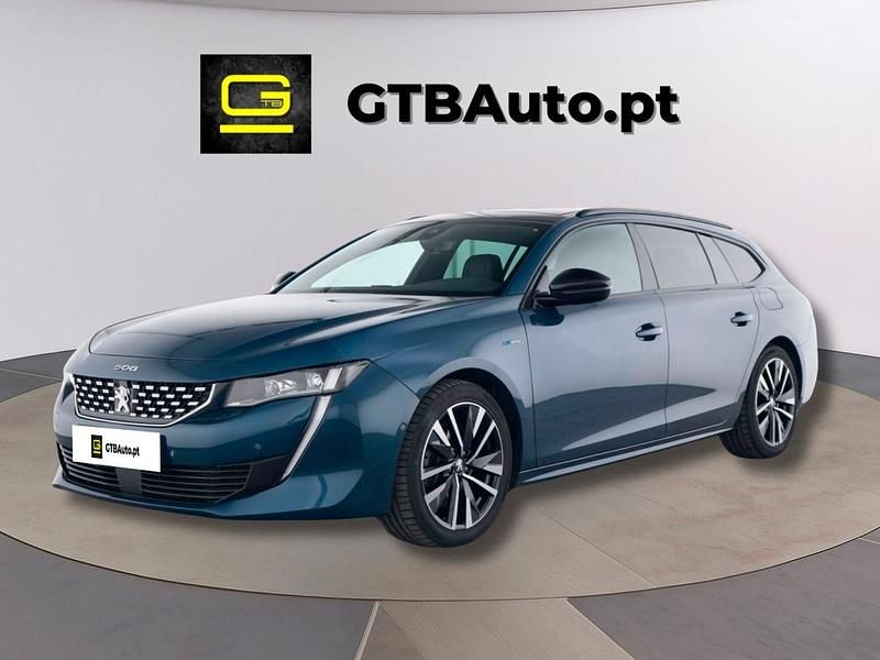 Azul Usado 2022 Peugeot 508 Carrinha | € 29.499 (Caro) - Imagem 1/4