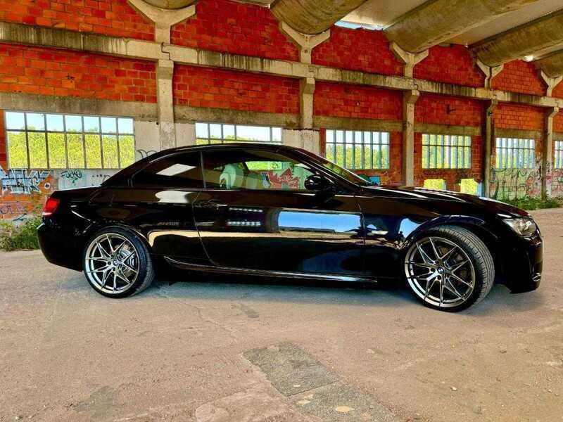 Usado BMW 320 Cabriolet 177 HP (130 kW) 2008 Preto Cabrios