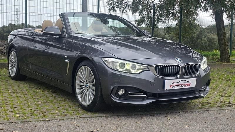 Usado BMW 420 Luxury Line 184 HP (135 kW) 2014 Cinza Cabrios
