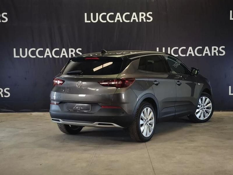 Usado Opel Grandland X Ultimate 130 HP (95 kW) 2020 Cinzento platina/tecto preto e SUV