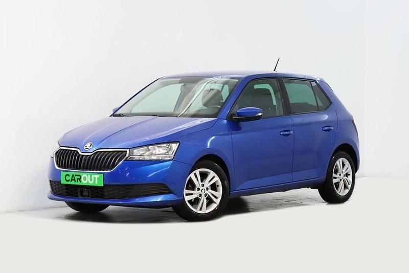 Azul Usado 2021 Skoda Fabia | € 10.750 (Super Preço) - Imagem 1/4