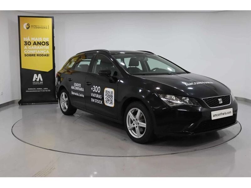 Preto Usado 2014 Seat Leon ST Carrinha | € 11.280 - Imagem 1/4