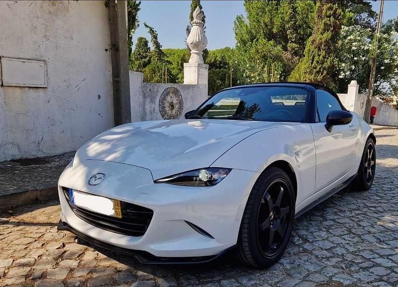 Branco Usado 2019 Mazda MX5 Cabrios | € 24.990 (Preço justo) - Imagem 1/4