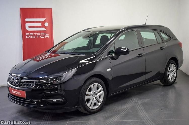Preto Usado 2021 Opel Astra Business Edition Carrinha | € 15.500 (Preço justo) - Imagem 1/1