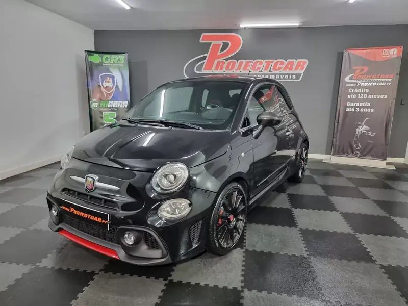 Preto Usado 2008 Fiat 500 Citadino | € 10.900 - Imagem 1/4