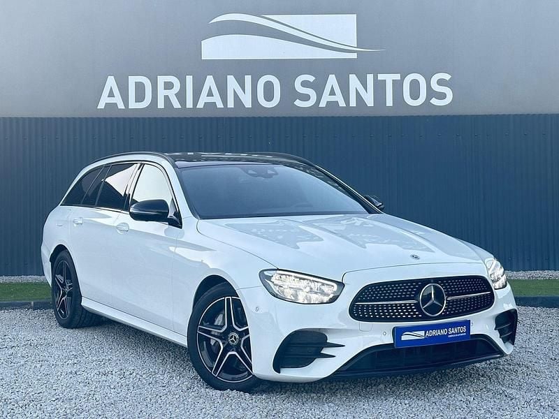 Branco Usado 2022 Mercedes E300 AMG line Carrinha | € 37.900 (Preço elevado) - Imagem 1/4