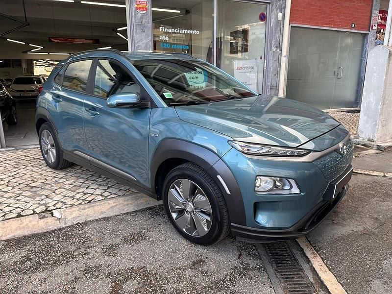 Azul Usado 2020 Hyundai Kauai Premium SUV | € 16.900 (Bom preço) - Imagem 1/4
