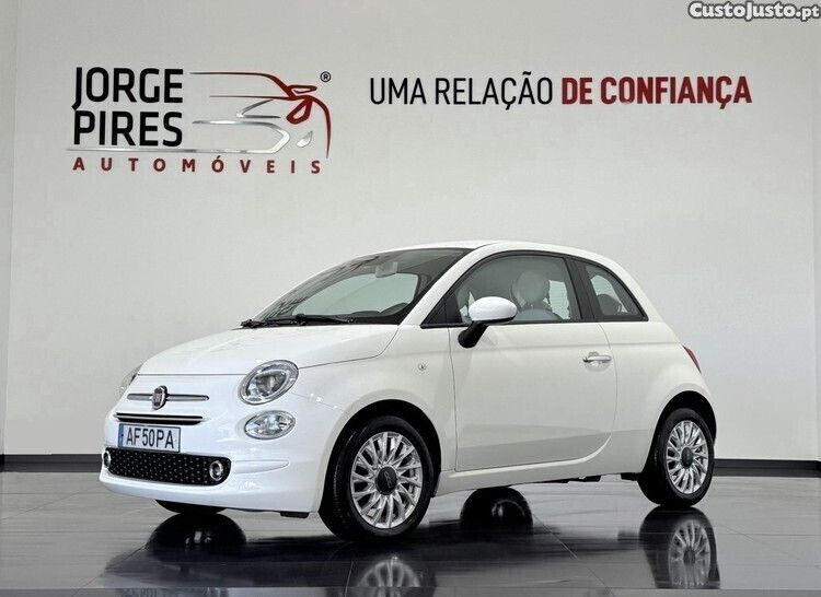 Branco Usado 2021 Fiat 500 Lounge | € 13.990 (Preço elevado) - Imagem 1/1