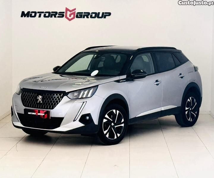Cinza Usado 2020 Peugeot 2008 GT-line SUV | € 18.990 (Caro) - Imagem 1/1