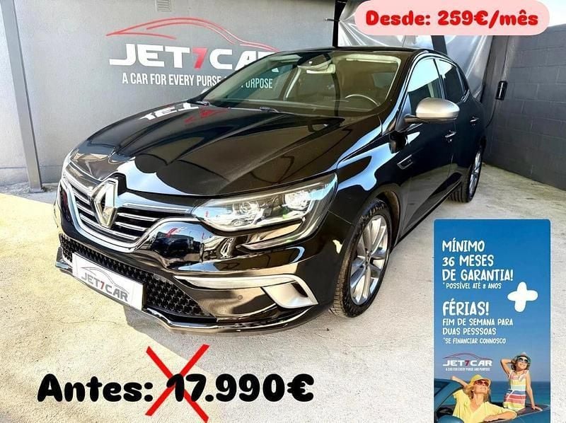 Preto Usado 2016 Renault Mégane GT Line GT-Line | € 16.490 (Preço elevado) - Imagem 1/4