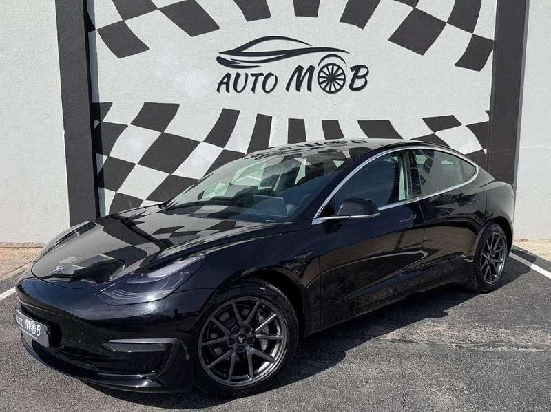 Preto Usado 2019 Tesla Model 3 Long Range AWD Sedan | € 23.489 (Preço justo) - Imagem 1/4