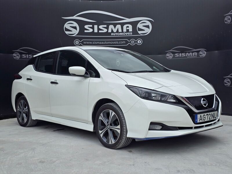 Branco Usado 2021 Nissan Leaf Tekna Citadino | € 16.950 (Bom preço) - Imagem 1/4
