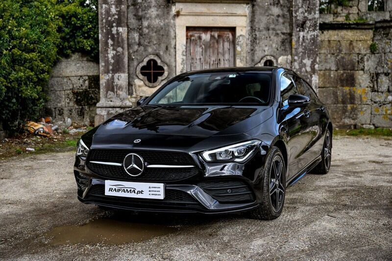 Preto Usado 2020 Mercedes CLA250e AMG line Sedan | € 34.900 (Caro) - Imagem 1/4