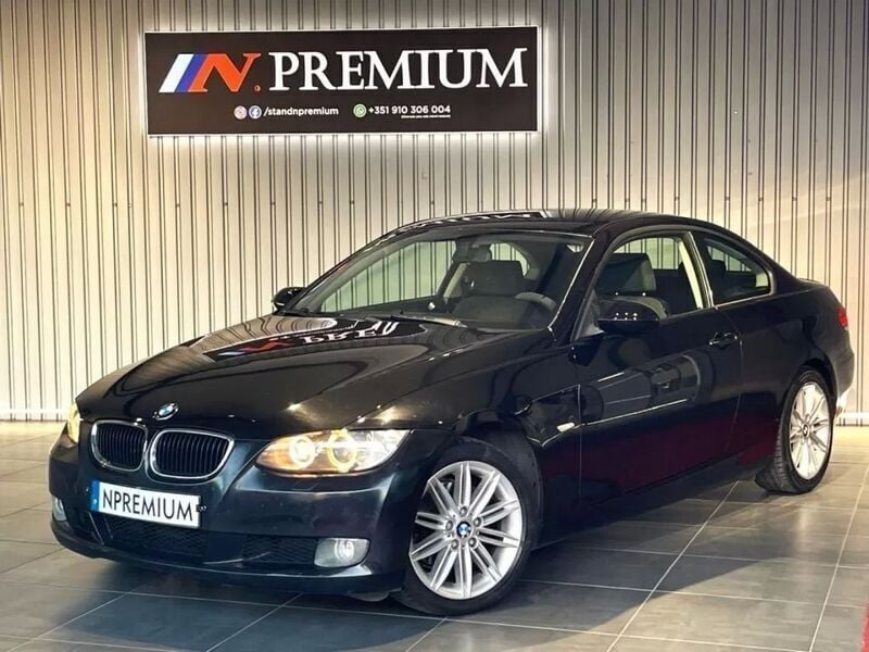 Preto Usado 2007 BMW 320 Coupé | € 13.500 (Preço justo) - Imagem 1/4