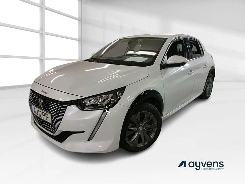 Branco Usado 2021 Peugeot e-208 Allure Citadino | € 15.900 (Preço justo) - Imagem 1/4