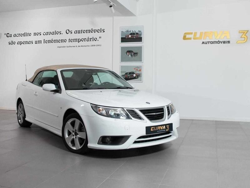 Branco Usado 2008 Saab 9-3 Cabriolet Cabrios | € 15.750 - Imagem 1/4