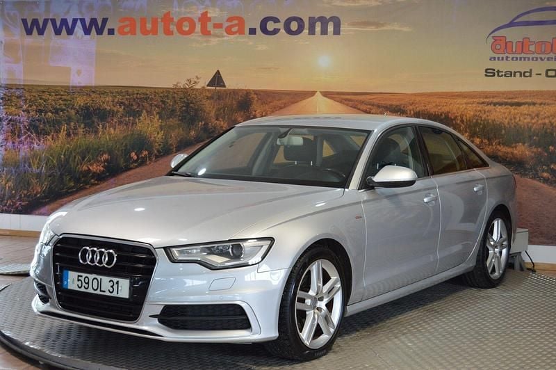 Cinza Usado 2014 Audi A6 S-Line Sedan | € 18.250 (Preço justo) - Imagem 1/4