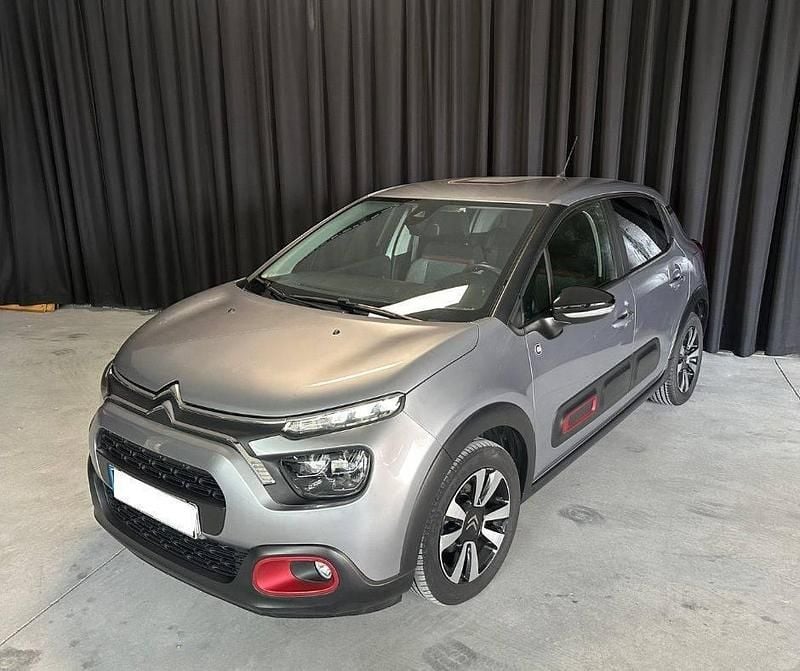 Usado Citroën C3 102 HP (75 kW) 2021 Cinzento Citadino