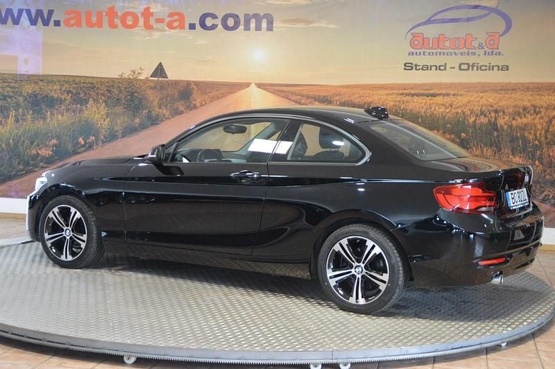 Usado BMW 218 Advantage 150 HP (110 kW) 2019 Preto Coupé