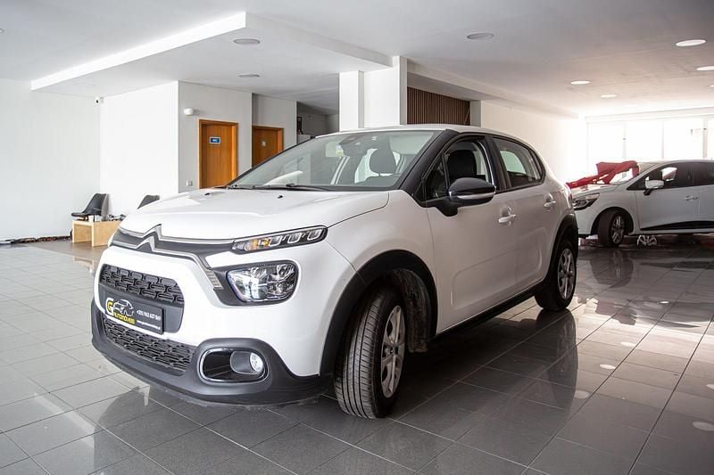 Branco Usado 2021 Citroën C3 PureTech Citadino | € 12.900 (Super Preço) - Imagem 1/4