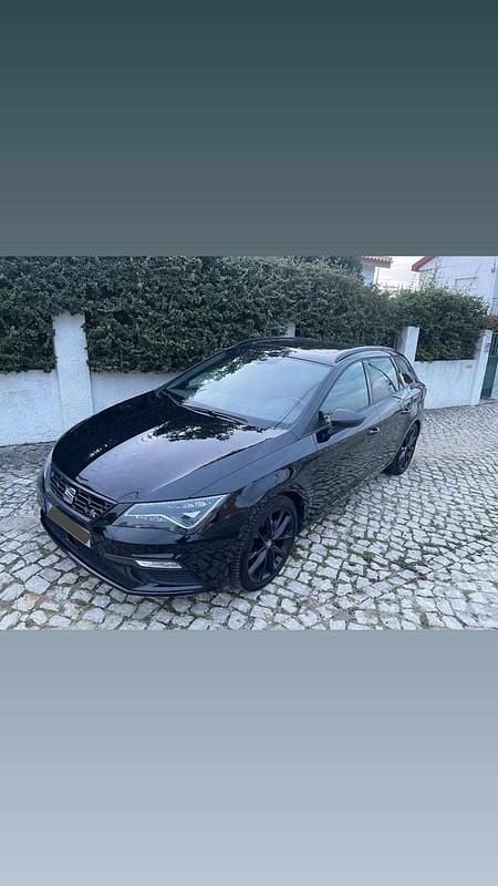 Preto Usado 2019 Seat Leon Carrinha | € 17.000 (Preço justo) - Imagem 1/4